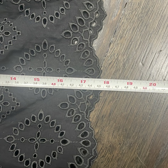 Zara Smocked Eyelet Skirt - Picture 4 of 4